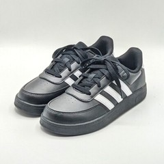 Adidas “Breaknet 2.0” Kid’s & Youth Lifestyle Court Lace Shoes (Black/White) NEW