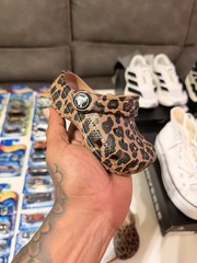 Crocs Classic Animal Clog T Leopard Print Brand New Sz 5c