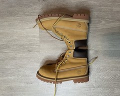 Timberland 6 In. Premium Boots Wheat Tan Beige Little Kid’s Size 10 M