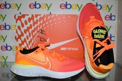 Nike Renew Run D2N Grade School Kids Running Shoes CT4961 800 Orange NIB
