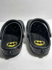 Crocs Batman Batmobile Size Junior 4 Black Shoes Sandals DC Comics • J 4