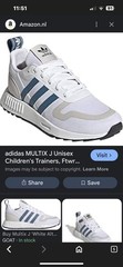 adidas Multix J Sneaker Size 5