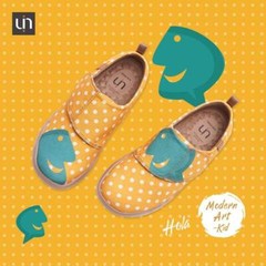 Kid Size UIN Slip On Shoes Canvas Comfortable Loafers „HOLA“