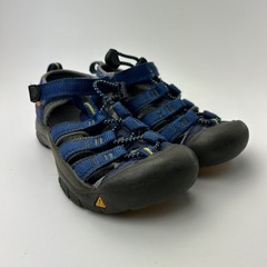 Keen Newport H2 Shoes Youth Size 3 Blue Waterproof Sandals Outdoors Hiking Kids