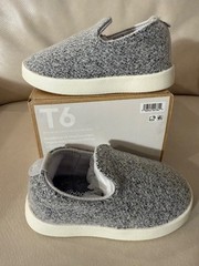 Allbirds Smallbirds Wool Lounger Dapple Grey Little Kid Shoes T6