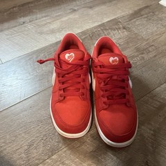 Nike Dunk Low GS Red/White Valentine Heart „To: You“ 6Y FZ3548-612