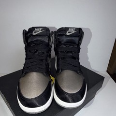 Jordan 1 Retro High OG (PS) High Top Lace-Up Black/Gray/White 13C FD5304-010