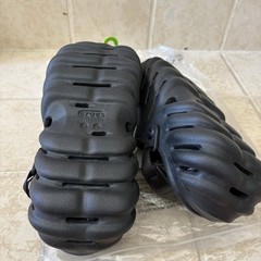 Crocs Echo Clog K Black Lightweight Comfortable Kids J5 (Youth 5) NEW