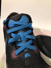 NIKE RENEW RUN GS MULTICOLOR Black Laser Blue Boys Kids SHOES SIZE 5Y CT1430-090