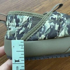 North Face Slippers Boys 11 Traction Mule ThermoBall Puffer Camo Camouflage Army