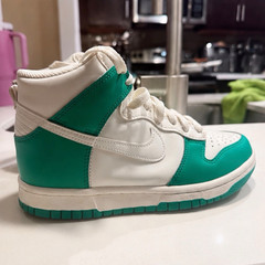 Nike Dunk High GS Phantom Stadium Green DB2179-002 Size 5Y / 6.5W