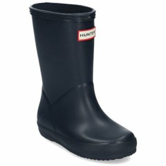 Hunter Original First Rain Boots Toddler Little Kids Navy Blue Rubber Boots NEW