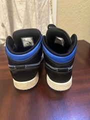 Air Jordan 1 Mid Black Royal Blue Size 4.5Y Dq8423-042 J2