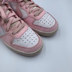 Nike Court Borough Low Recraft DV5456-105 Kids 4.5Y Athletic Shoes Pink Sneakers