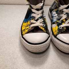 Converse All Star Batman Comic High Top Sneaker Shoes Size Youth 1