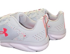Under Armour Assert 9 Grade School Kids‘ Running Shoes, Size 7Y gray/white