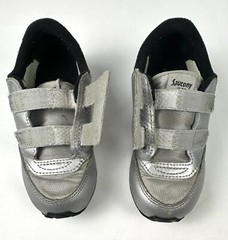 Kids 11 Saucony Jazz Silver