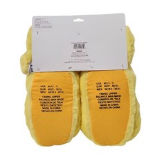 Peeps Plush Yellow Bunny Slippers & Headband Med 13-1 Kids