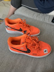Nike Air Force 1 Low „Just Do It“ Total Orange 7 Youth