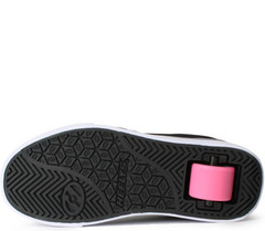 Heelys Pro 20 HE100760H Black White Pink Wheeled Skate Shoes Kids Youth Size 3
