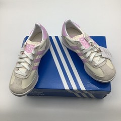 Adidas Originals SL 72 RS J Sneakers Kids Size 3.5 Cream Lilac White Shoes NWT