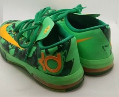 NIKE KD 6 Easter NBA Kevin Durant Turbo Green 599477 Youth Size 6 Shoes