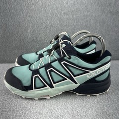Salomon Speedcross Youth Size 5 Blue Hiking Trail Running Shoes Sneakers 409585