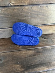 UGG X Cookie Monster Neumel II Blue Suede Chukka Boots Kids Size 3 Youth