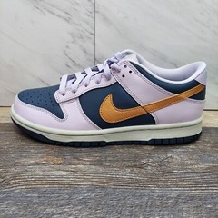 Nike Dunk Low SE Copper Swoosh DX1663-400 Blue Violet Metallic SZ 6.5Y Women’s 8