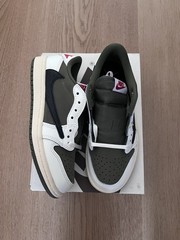 ✅US1Y ✅Nike(PS) Jordan 1 x Travis Scott Retro Low OG SP Medium Olive Shoes