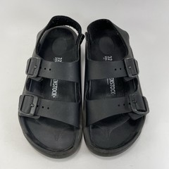 Birkenstock Mogami Back Strap Sandals Child Toddler Size 32 US Size 1-1.5 Black