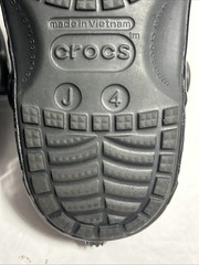 Crocs Batman Batmobile Size Junior 4 Black Shoes Sandals DC Comics • J 4