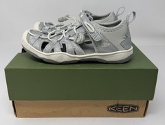 KEEN Girls Kid’s Moxie Sandal, Color SILVER Size 11 US Little Kid