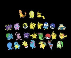 Pokemon Generic Shoe Charms (like Jibbitz for Crocs) 26 Piece Pack