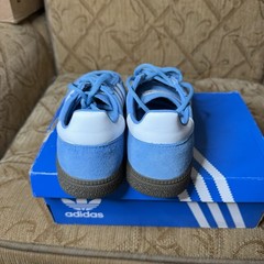 Adidas Handball Spezial Light Blue Cloud White JI2902 Size 6Y Fits Women sz 7.5
