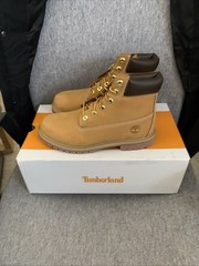 Timberland Premium Junior Wheat 6″ Classic Waterproof Boot Nubuck 12909