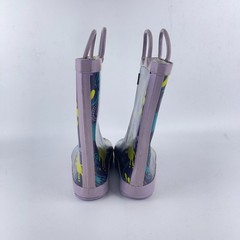Oaki Rain Boots Toddlers 11 Multi Printed Lightweight Waterproof Easy-On Handles