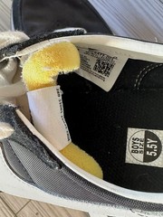 Nike Waffle Trainer 2 Low Black White Big Kids GS Size 5.5