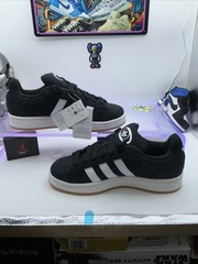 Size 6 (GS) – adidas Campus 00s Low Black White Gum – Womens 7 Boys 6