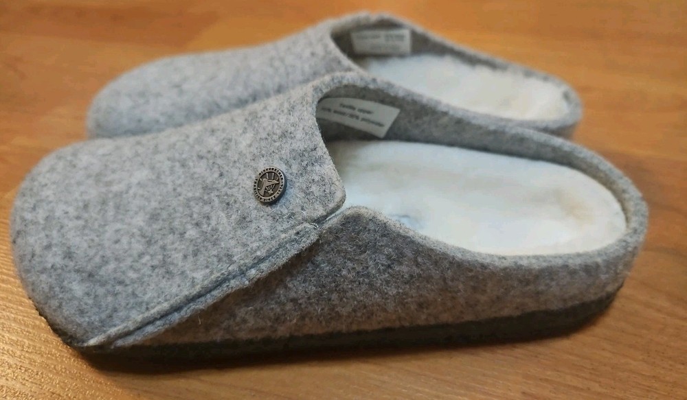 Birkenstock Zermatt Shearling Wool Felt Mule Youth Kid’s US 13 EU 31 New