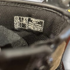 DR. MARTENS Black Junior Kids Boots Zip Sides Lace Up Size 3