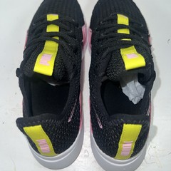 Puma Unisex Kids Incite Sneaker Black Pink Yellow Sz 6C
