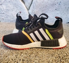 Adidas Originals NMD R1 J Youth Kids GS Black White 6Y Sneakers Boost GZ2100