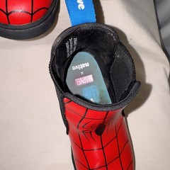 Spider-Man Rain Boots Size C1 By Native EC For Kids