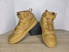 Nike Court Mid 2 Shoes 2.5Youth Wheat / Tan Kids CD7783-701