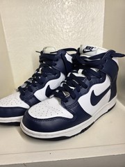 Nike Dunk High Retro Kids Size 6y White/Blue