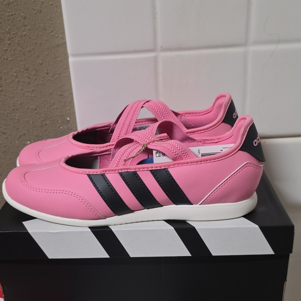 Adidas Barreda Mary Jane J Pink Size 6 Youth Womens 7 Ballet Shoes JP6738 New