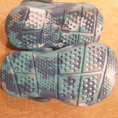 Kids Active clogs size 4/5 Joybees Slip-On Shoes Blue Teal NWT