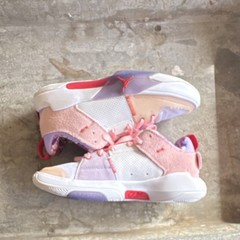 Jordan One Take 5 Kids‘ Athletic Sneakers White Pink Red Purple US 8 Low Top