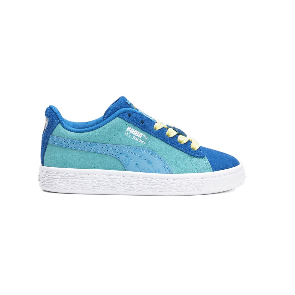 PUMA X Cocomelon Suede Lace Up Toddler Boys Blue Sneakers Casual Shoes 3937620